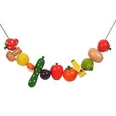 Playlearn wooden fruit for sale  Delivered anywhere in UK