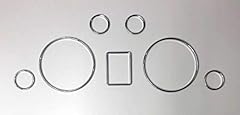Pakceeinc chrome speedometer for sale  Delivered anywhere in UK