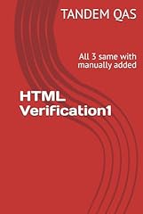 Html verification1 all usato  Spedito ovunque in Italia 