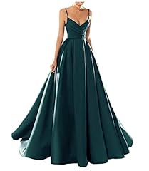 Neck satin prom for sale  Delivered anywhere in UK