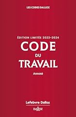 Code travail édition d'occasion  Livré partout en Belgiqu