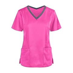 Womens scrub top for sale  Delivered anywhere in UK