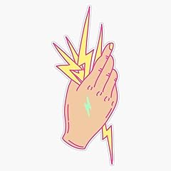 Lightning bolt vinyl for sale  Delivered anywhere in USA 