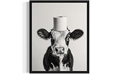 Cow bathroom wall for sale  Delivered anywhere in USA 