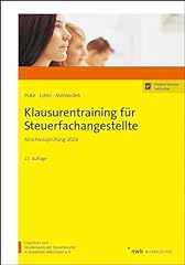 Klausurentraining steuerfachan gebraucht kaufen  Wird an jeden Ort in Deutschland