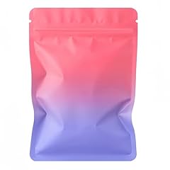 100pcs mylar resealable for sale  Delivered anywhere in UK