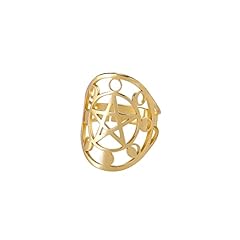 Amaxer bague pentagramme d'occasion  Livré partout en France