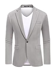 Coofandy grey blazer for sale  Delivered anywhere in USA 