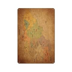 Map kyrgyzstan tin for sale  Delivered anywhere in USA 