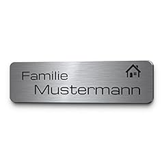 Edelstahl briefkasten schild gebraucht kaufen  Wird an jeden Ort in Deutschland