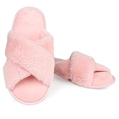 Largered fluffy slippers for sale  Delivered anywhere in UK