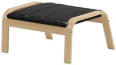 Leather poang footstool for sale  Delivered anywhere in UK