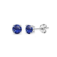 Sapphire earrings 925 for sale  Delivered anywhere in USA 