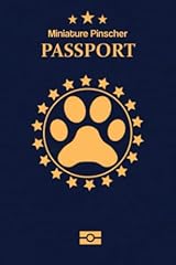 Miniature pinscher passport for sale  Delivered anywhere in UK