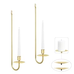 Gold candle sconces for sale  Delivered anywhere in USA 
