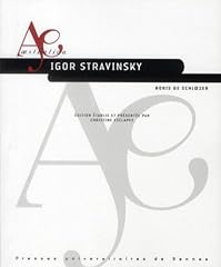 Igor stravinsky d'occasion  Livré partout en France
