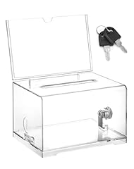 Qwork abschließbar spendenbox gebraucht kaufen  Wird an jeden Ort in Deutschland