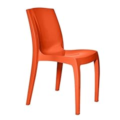 Chair orange gloss for sale  Delivered anywhere in Ireland