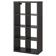 Used, IKEA KALLAX Shelf, Black-Brown for sale  Delivered anywhere in USA 