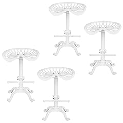 Barstool Set of 4 Vintage Industrial Style Backrest for sale  Delivered anywhere in Canada