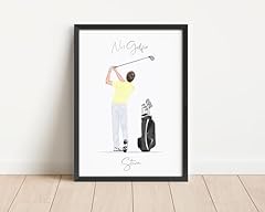 Personalised male golfer for sale  Delivered anywhere in UK