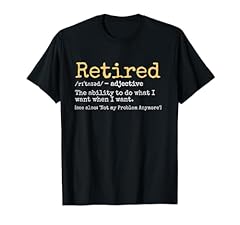 Retired definition funny for sale  Delivered anywhere in USA 