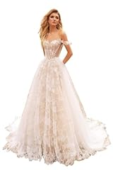 Tsbridal lace wedding for sale  Delivered anywhere in USA 