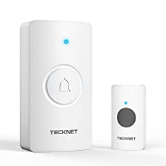 Tecknet wireless doorbell for sale  Delivered anywhere in UK