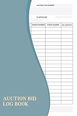 Bid log book for sale  Delivered anywhere in USA 
