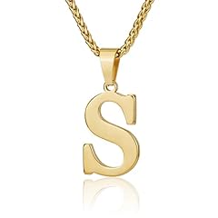Suweibuke initial necklace for sale  Delivered anywhere in USA 