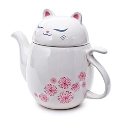 Japanese cat teapot for sale  Delivered anywhere in USA 