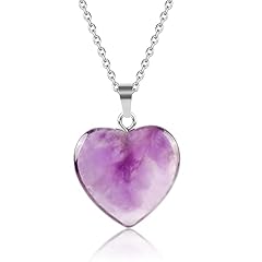 Heart crystal necklace for sale  Delivered anywhere in UK