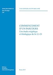 Commencement parcours etude d'occasion  Livré partout en France