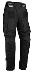 Used, Australian Bikers Gear UK Motorcycle Black Cargo Trousers for sale  Delivered anywhere in UK
