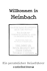 Willkommen heimbach persönlic gebraucht kaufen  Wird an jeden Ort in Deutschland