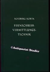 Fernschreib vermittlungstechni gebraucht kaufen  Wird an jeden Ort in Deutschland