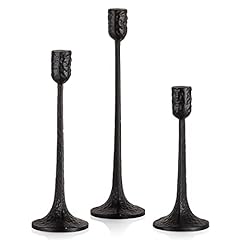 Iron black candlestick for sale  Delivered anywhere in USA 