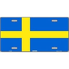 Sweden flag metal for sale  Delivered anywhere in USA 