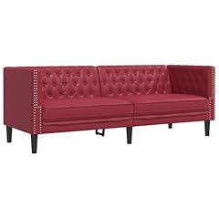 Vidaxl poltrona chesterfield usato  Spedito ovunque in Italia 