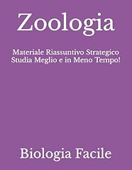 Zoologia materiale riassuntivo usato  Spedito ovunque in Italia 