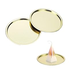 2pcs candle plates for sale  Delivered anywhere in UK
