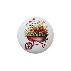 Watercolor floral wheelbarrows for sale  Delivered anywhere in USA 