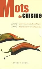 Mots cuisine tome d'occasion  Livré partout en Belgiqu