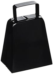 Beistle black cowbell for sale  Delivered anywhere in USA 