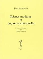 Science moderne sagesse d'occasion  Livré partout en France