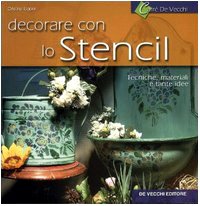 Decorare con stencil usato  Spedito ovunque in Italia 