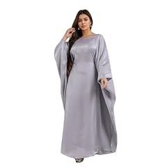 Women satin abaya for sale  Delivered anywhere in UK