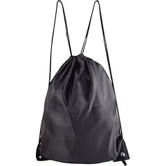 Pack black drawstring for sale  Delivered anywhere in UK