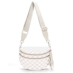 Checkered crossbody bum for sale  Delivered anywhere in USA 
