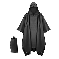 Ahdxkue poncho waterproof for sale  Delivered anywhere in Ireland